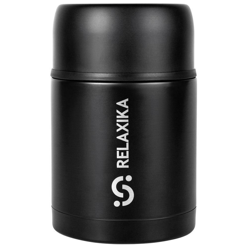 Термос для еды Relaxika 700, черный-1