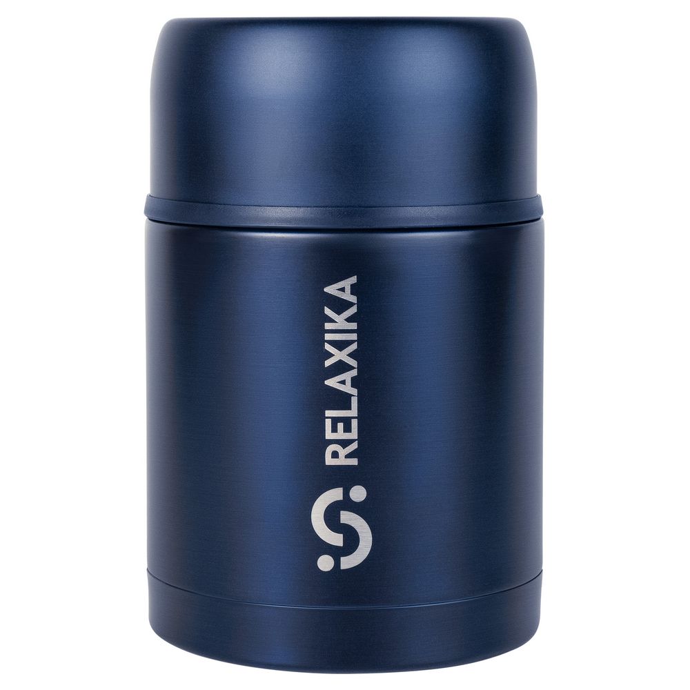 Термос для еды Relaxika 700, темно-синий-1