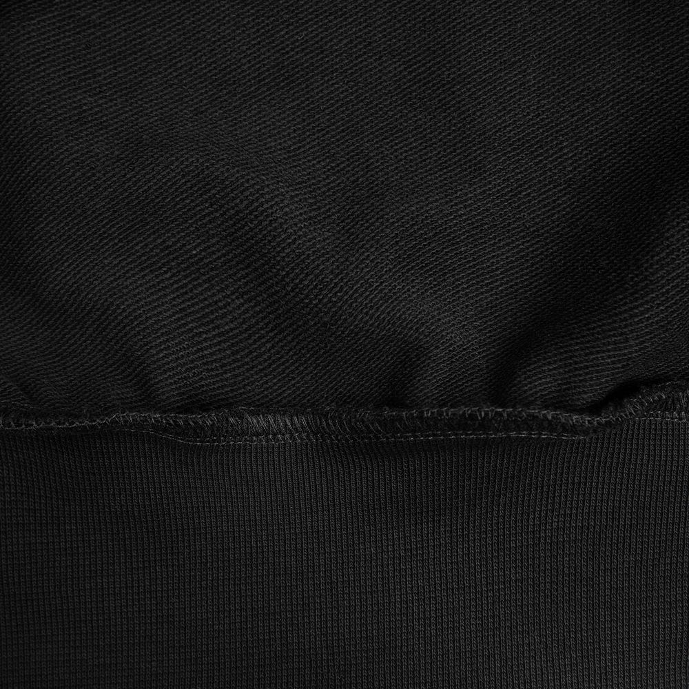 Худи унисекс с карманом на груди Chest Pocket, черное, размер XS/S-6