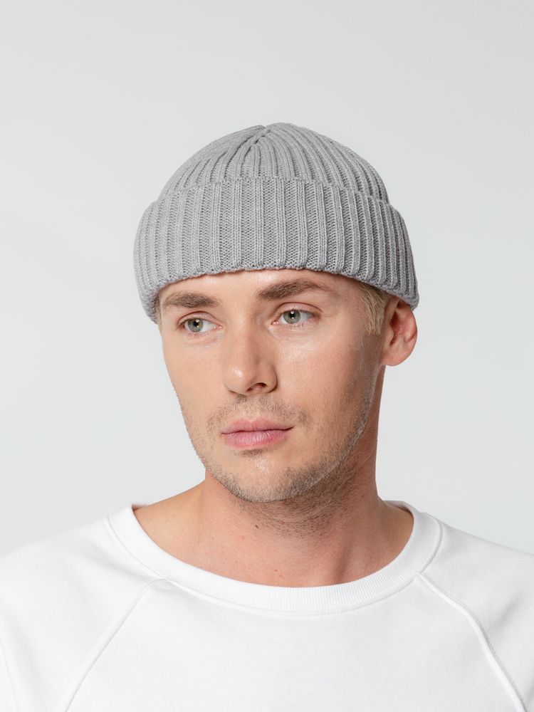 Шапка Hipsta, серебрито-серый меланж-5