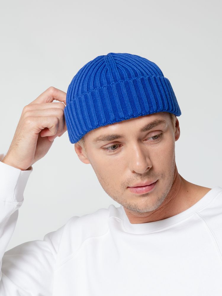 Шапка Hipsta, синяя (василек)-5