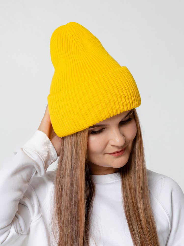 Шапка Flette, желтая-6
