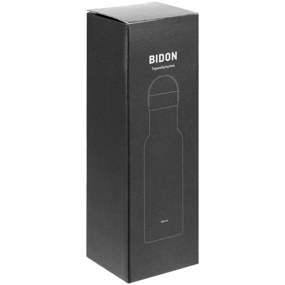 Термобутылка Bidon, синяя-14