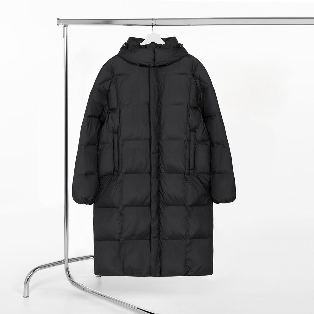 Пуховик унисекс Kapsula, черный, размер ХS/S-1
