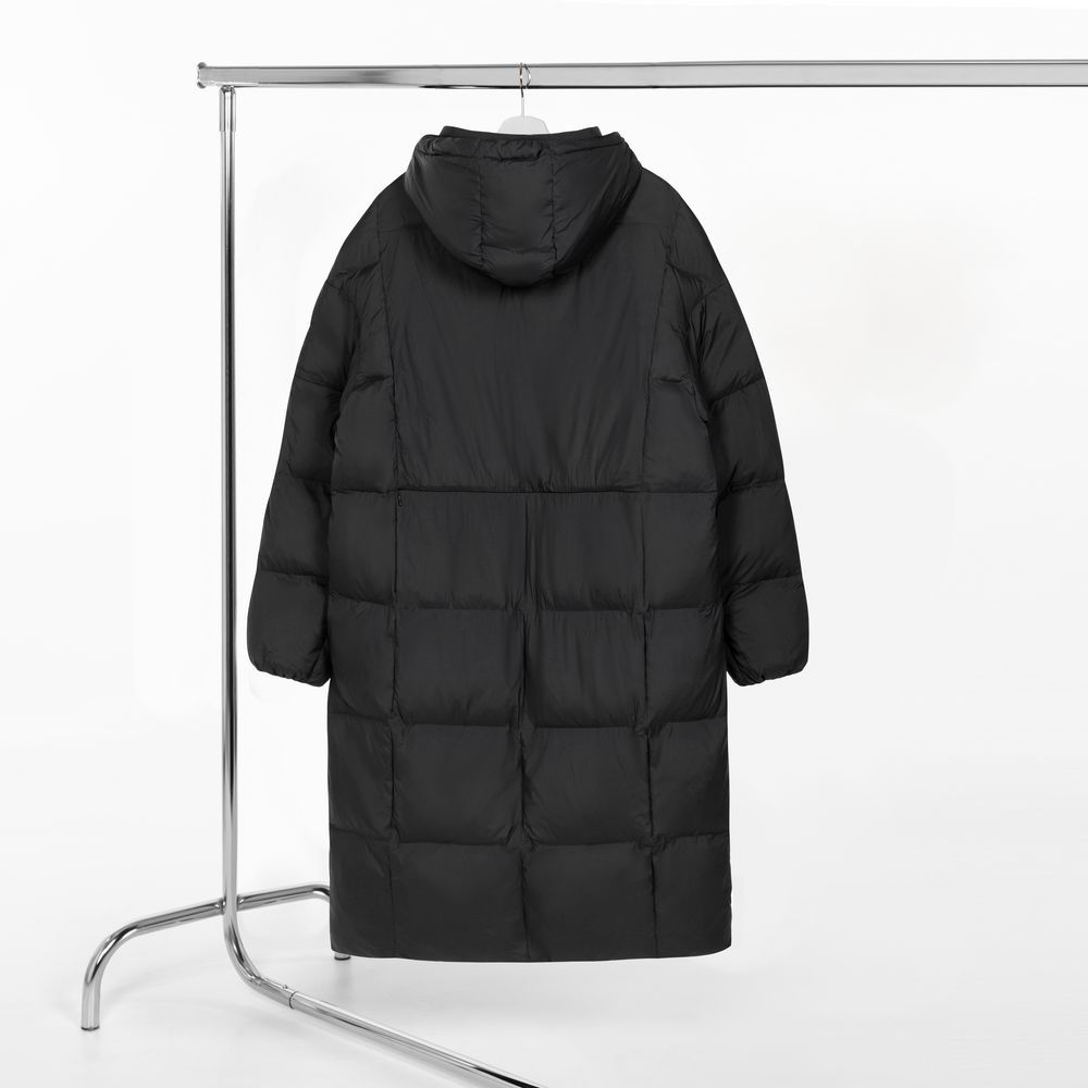 Пуховик унисекс Kapsula, черный, размер ХS/S-2