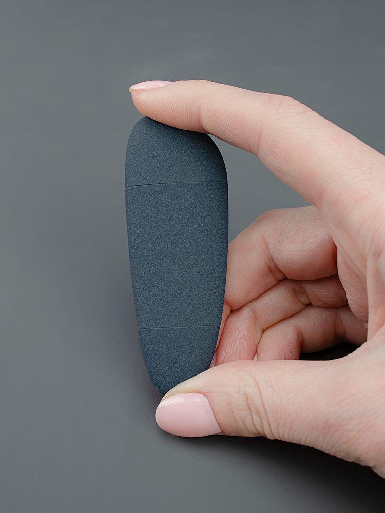 Флешка Pebble Universal, USB 3.0, серо-синяя, 32 Гб-8