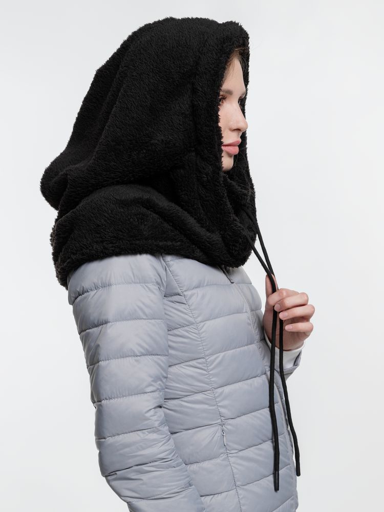 Балаклава-капюшон Flocky, черная-8