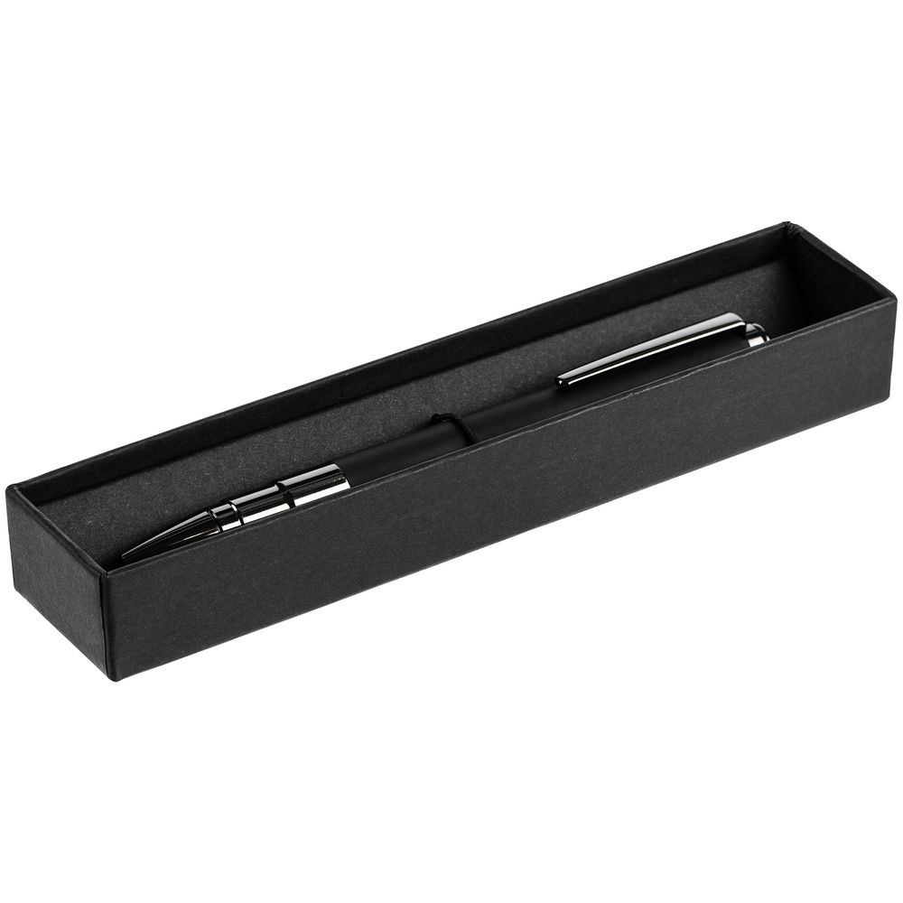 Ручка шариковая Kugel Gunmetal, черная-4