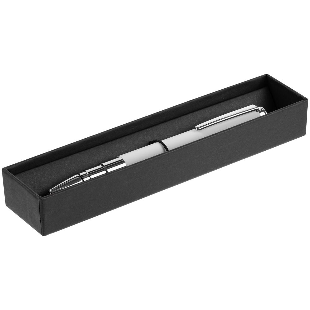 Ручка шариковая Kugel Chrome, белая-5