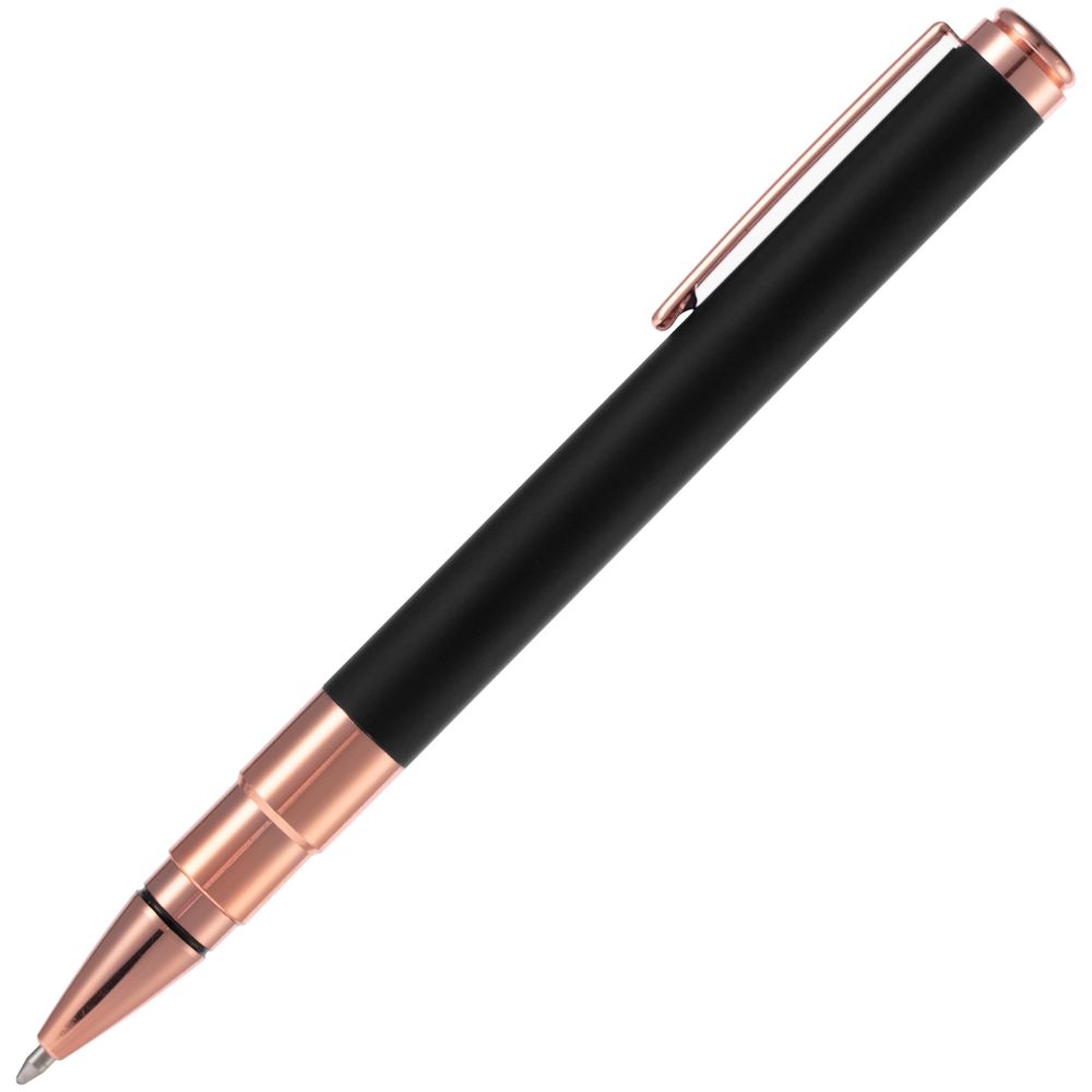 Ручка шариковая Kugel Rosegold, черная-2