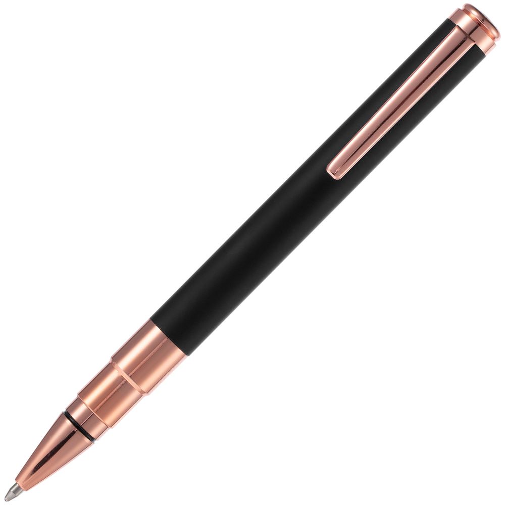 Ручка шариковая Kugel Rosegold, черная-3