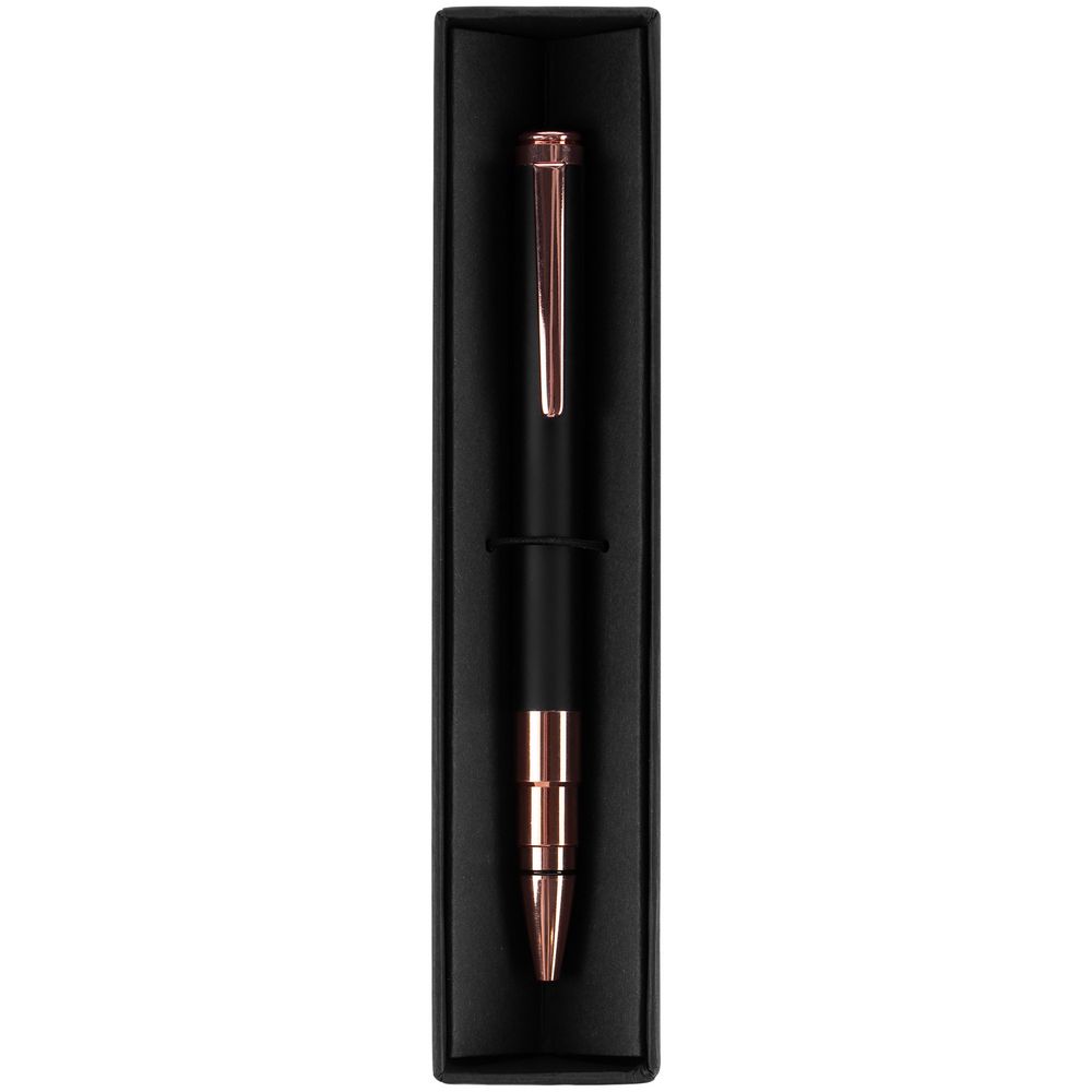 Ручка шариковая Kugel Rosegold, черная-5