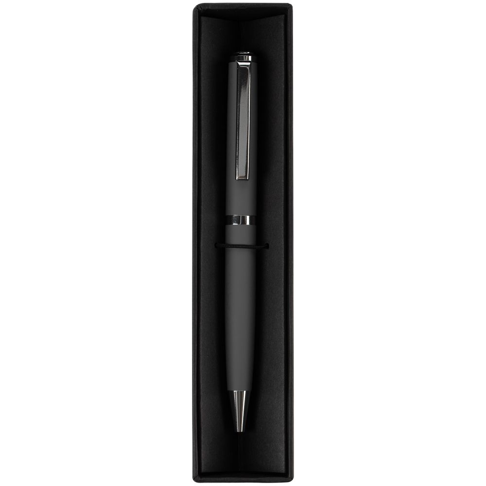 Ручка шариковая Inkish Chrome в футляре, серая-6