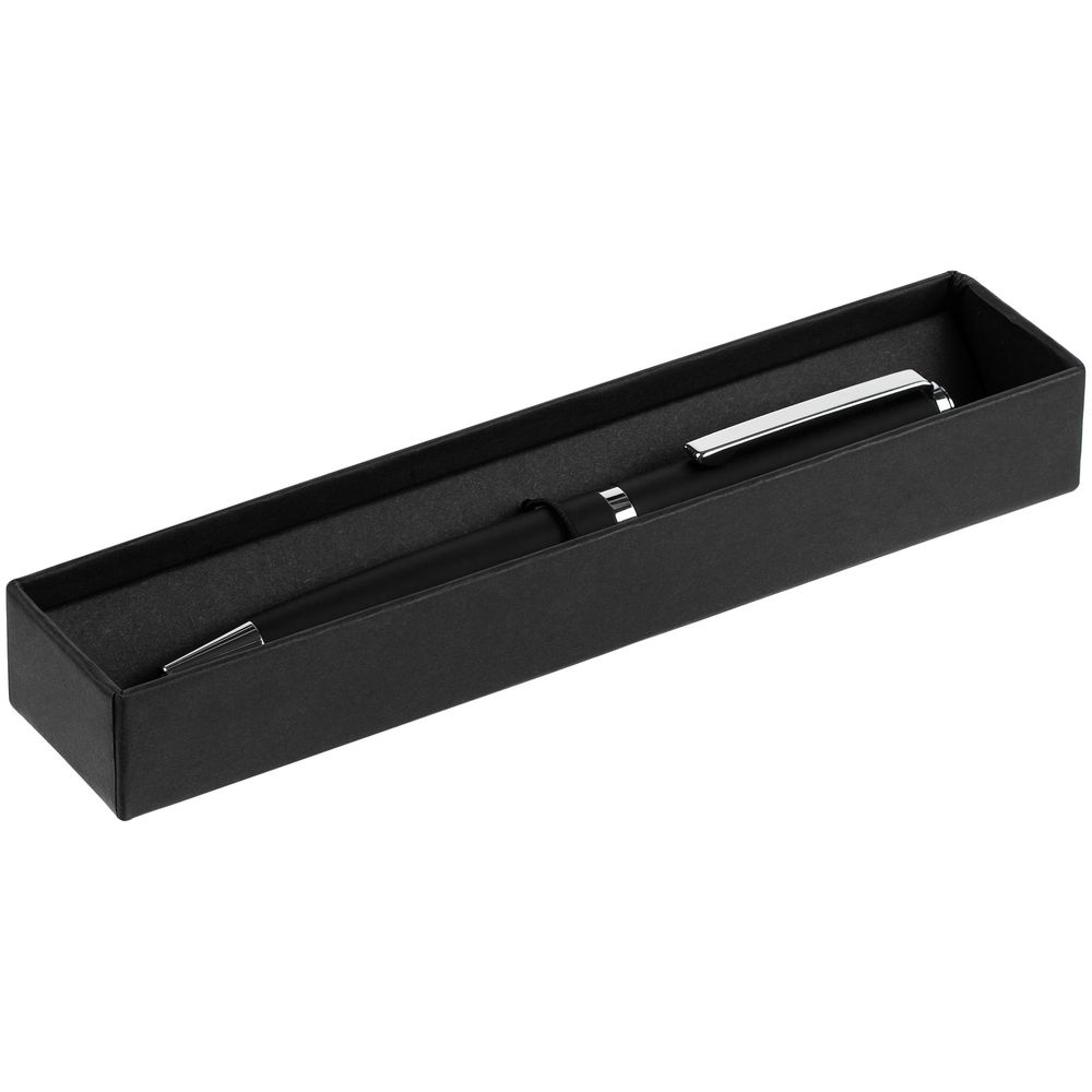 Ручка шариковая Inkish Chrome в футляре, черная-5