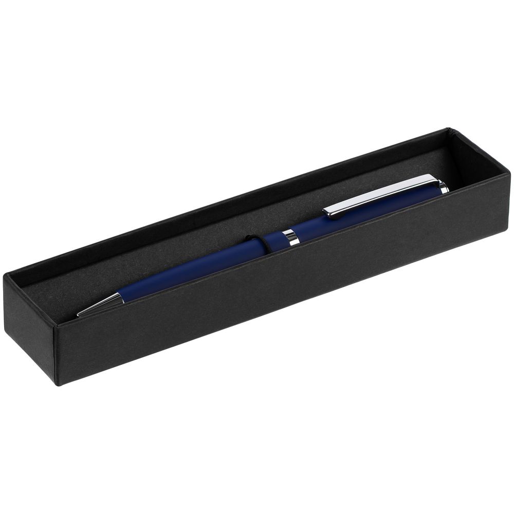 Ручка шариковая Inkish Chrome в футляре, синяя-5