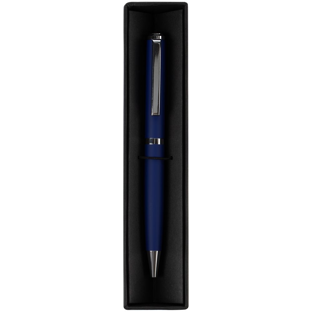 Ручка шариковая Inkish Chrome в футляре, синяя-6