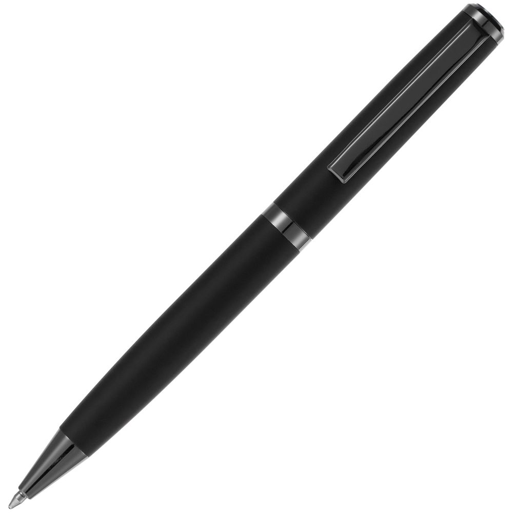 Ручка шариковая Inkish Gunmetal в футляре, черная-3