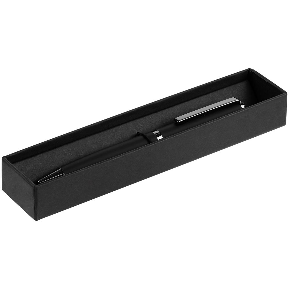 Ручка шариковая Inkish Gunmetal в футляре, черная-5