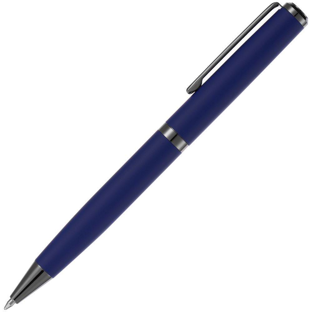 Ручка шариковая Inkish Gunmetal в футляре, синяя-2