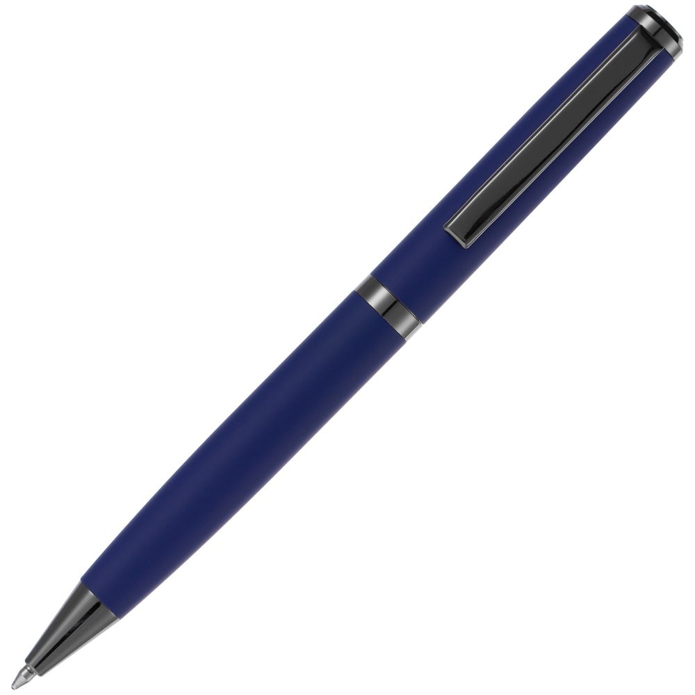Ручка шариковая Inkish Gunmetal в футляре, синяя-3