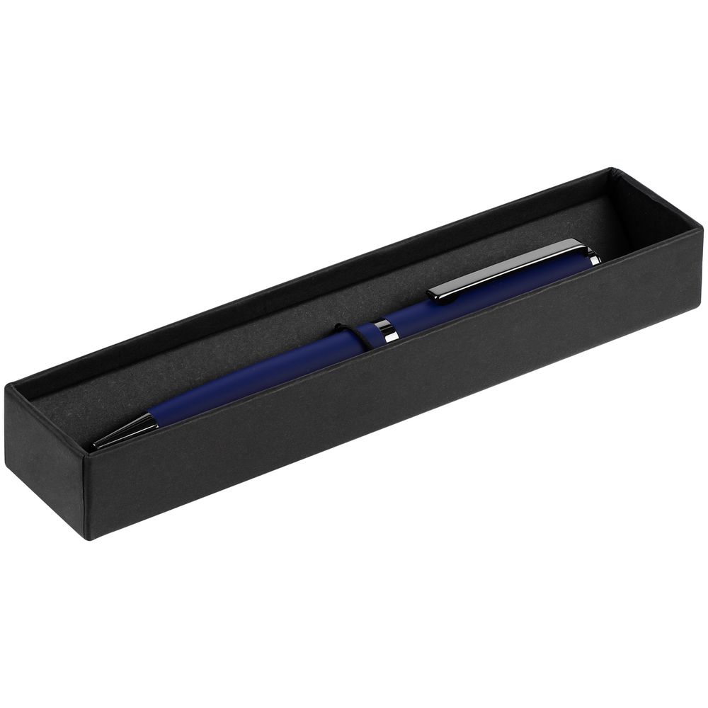 Ручка шариковая Inkish Gunmetal в футляре, синяя-5