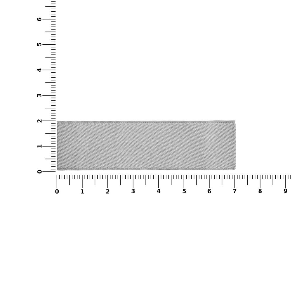 Лейбл тканевый Epsilon, XS, серый-3