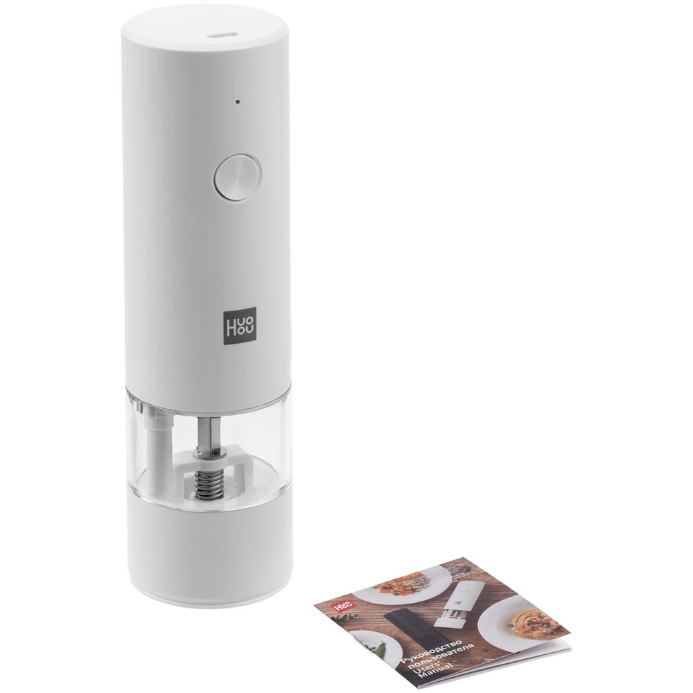 Электрическая мельница для специй HuoHou Electric Grinder Rechargable, белая-1
