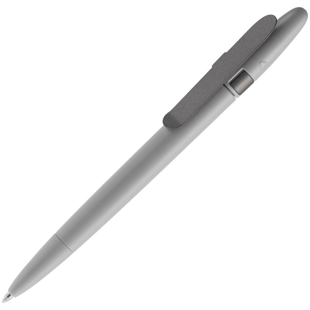 Ручка шариковая Prodir DS5 TSM Metal Clip, серая-1