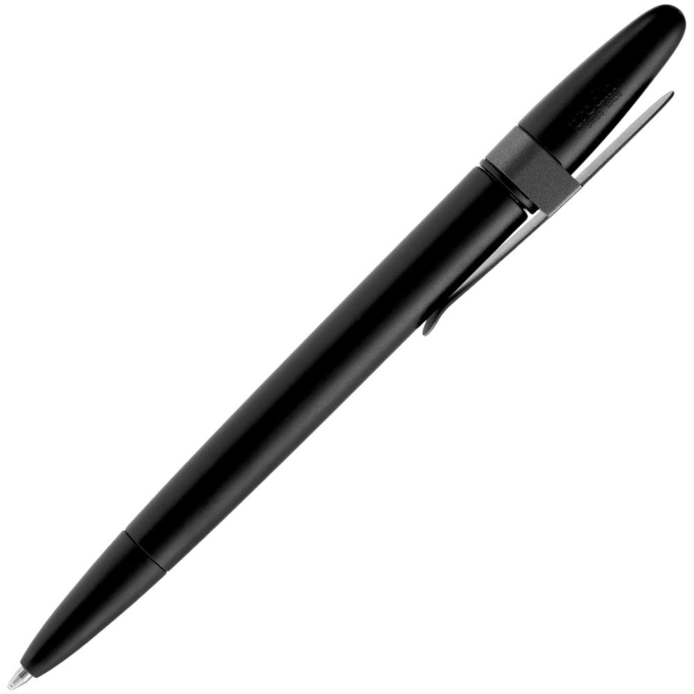 Ручка шариковая Prodir DS5 TSM Metal Clip, черная-2