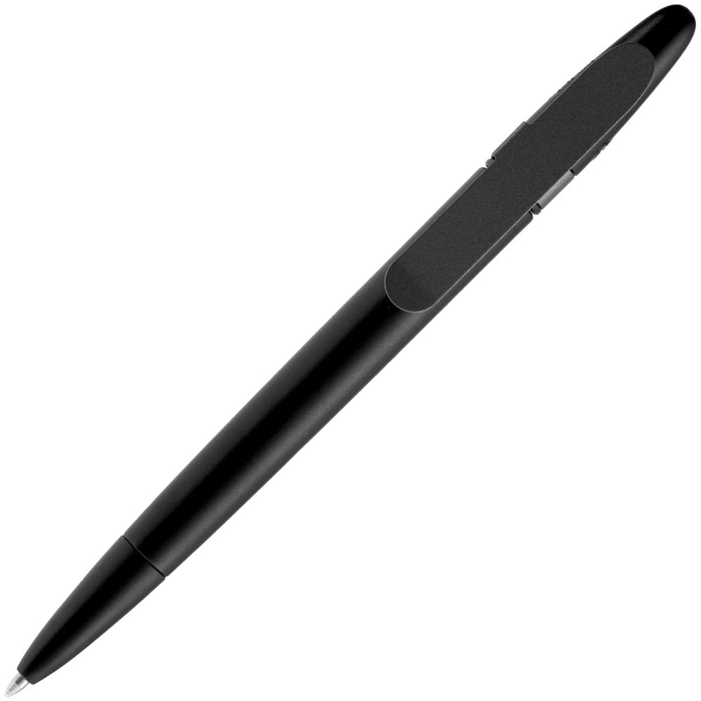 Ручка шариковая Prodir DS5 TSM Metal Clip, черная-4