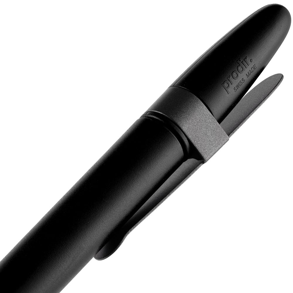 Ручка шариковая Prodir DS5 TSM Metal Clip, черная-5