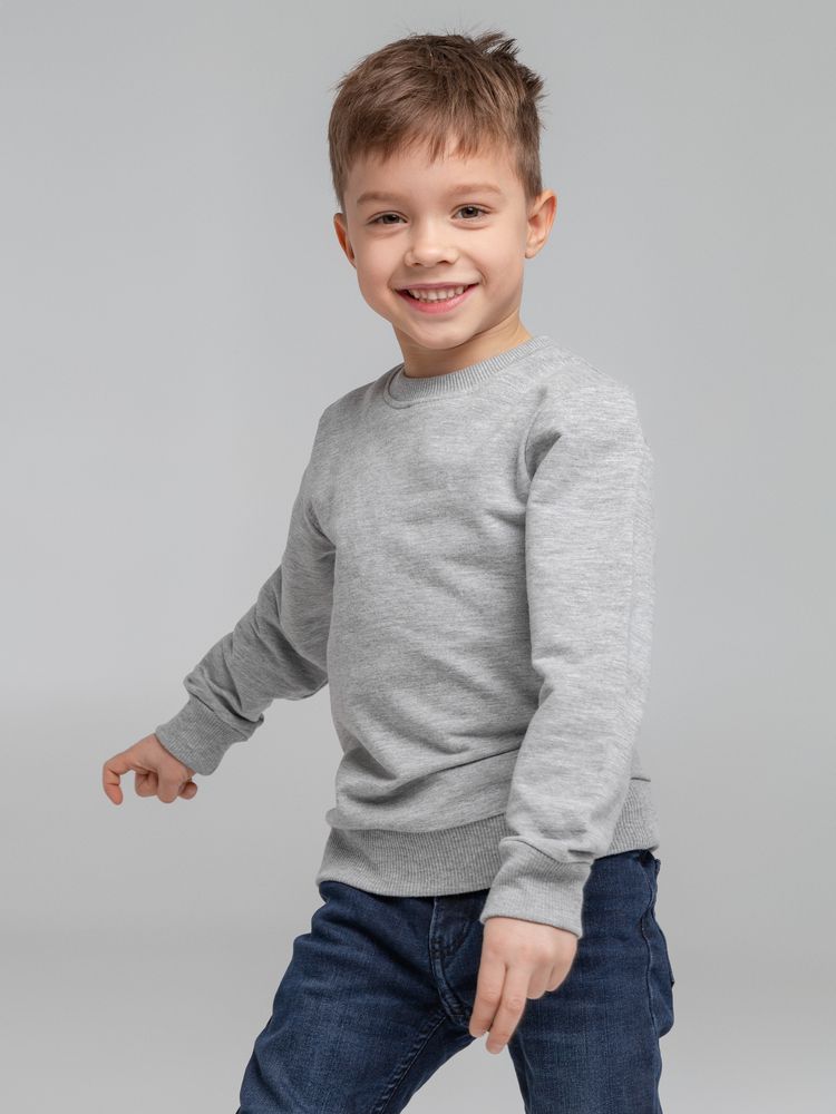 Свитшот Toima Kids 2.0, серый меланж, 6 лет-5