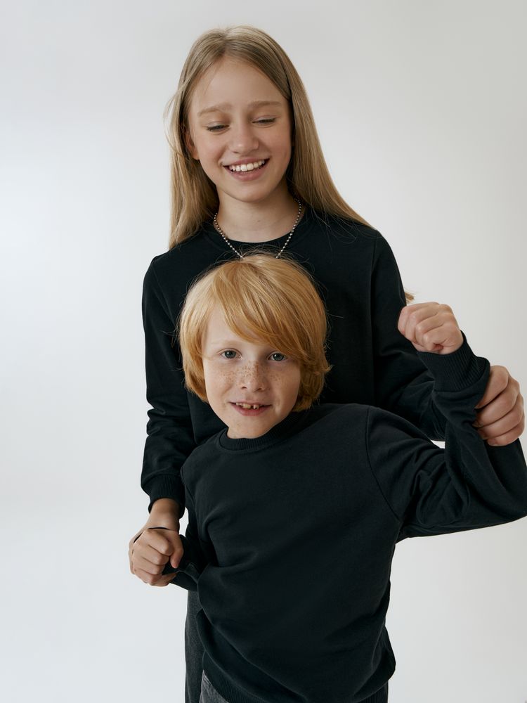 Свитшот Toima Kids 2.0, черный, 6 лет-9