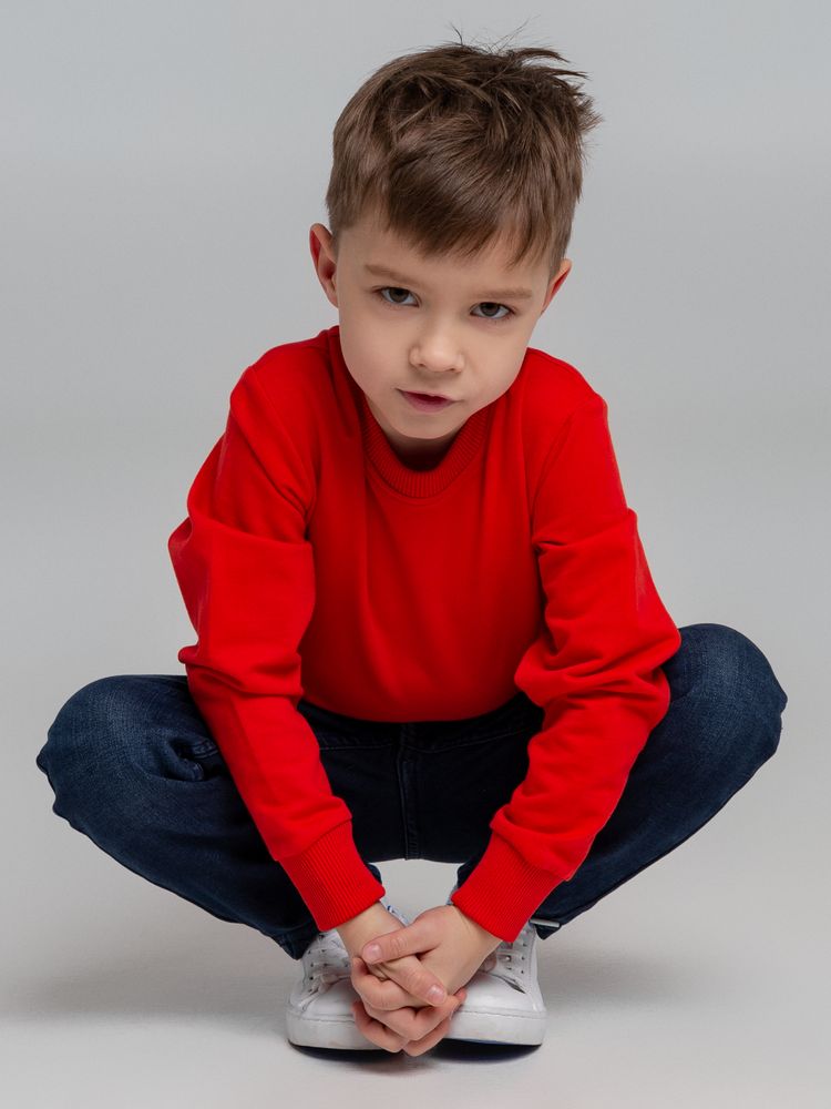 Свитшот Toima Kids 2.0, красный, 6 лет-8