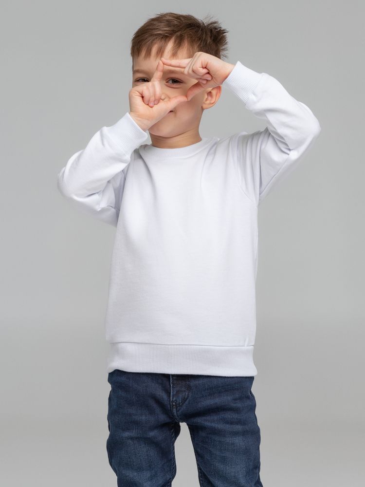 Свитшот Toima Kids 2.0, белый, 6 лет-5