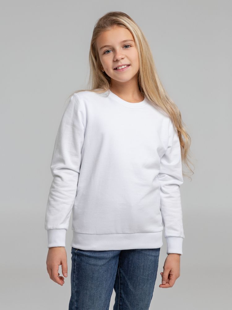 Свитшот Toima Kids 2.0, белый, 6 лет-8