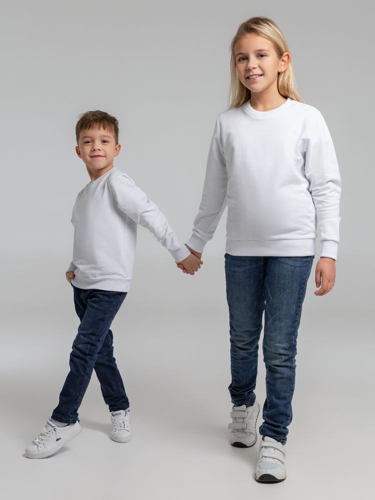 Свитшот Toima Kids 2.0, белый, 6 лет-11