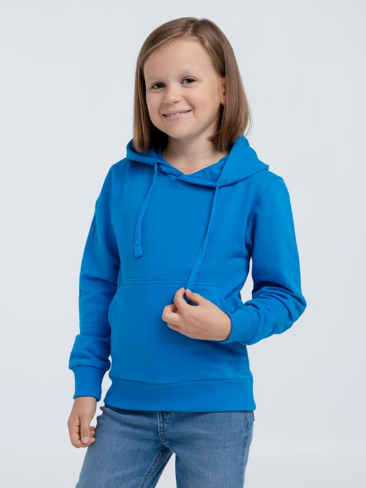 Худи детское Kirenga 2.0 Kids, бирюзовое, 6 лет-3