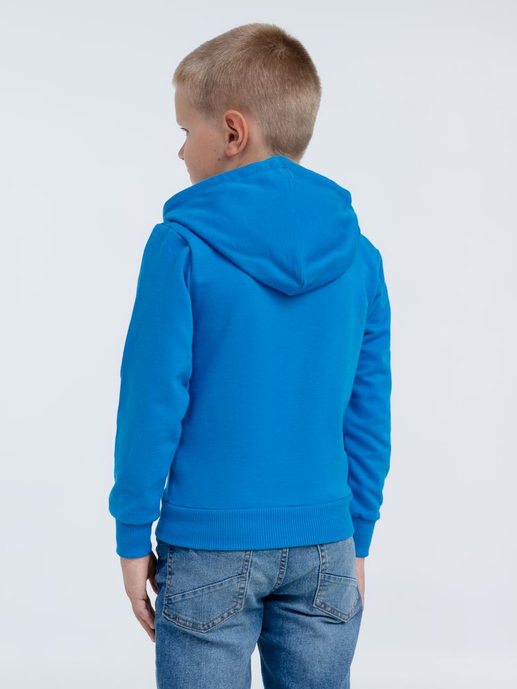 Худи детское Kirenga 2.0 Kids, бирюзовое, 6 лет-7