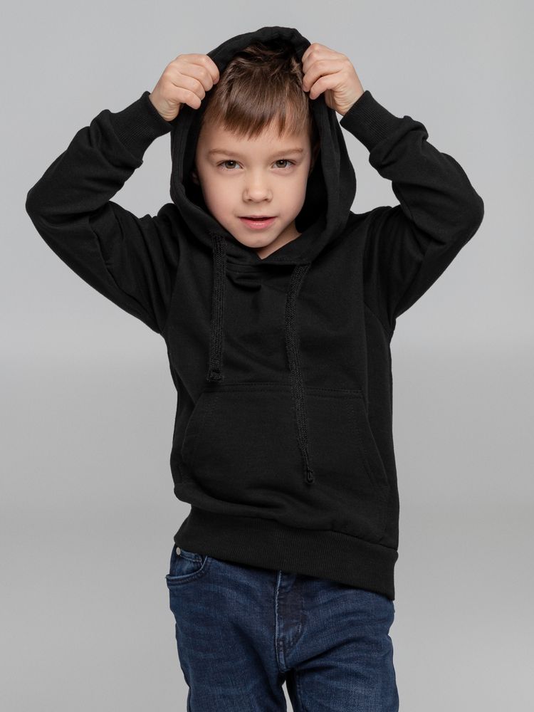 Худи детское Kirenga Kids 2.0, черное, 6 лет-5