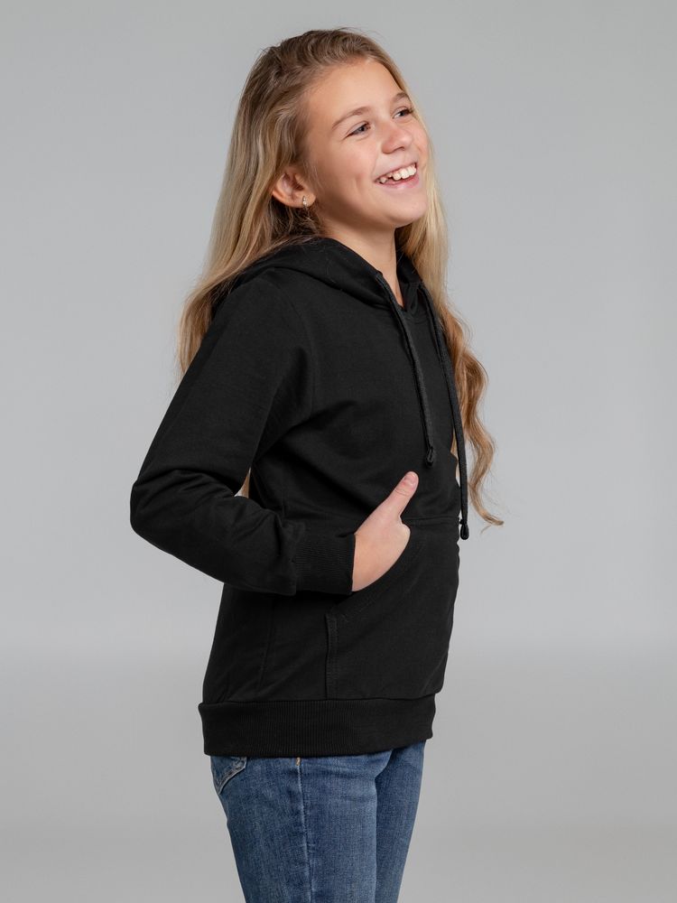 Худи детское Kirenga Kids 2.0, черное, 6 лет-9