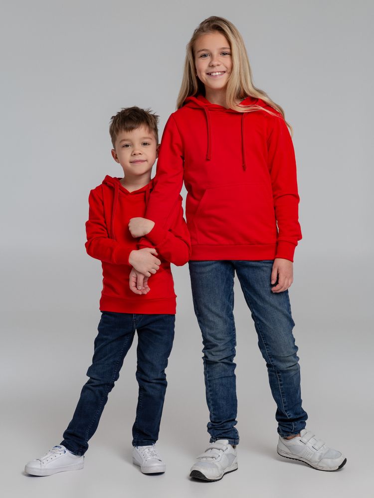 Худи детское Kirenga Kids 2.0, красное, 6 лет-11