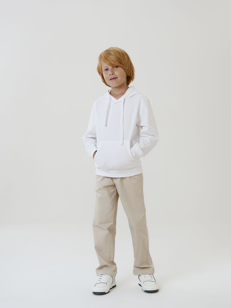 Худи детское Kirenga Kids 2.0, белое, 6 лет-6