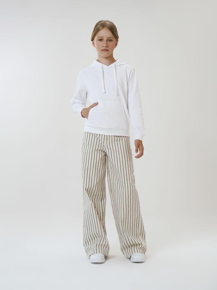 Худи детское Kirenga Kids 2.0, белое, 6 лет-7