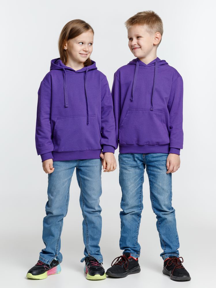 Худи детское Kirenga 2.0 Kids, фиолетовое, 6 лет-9