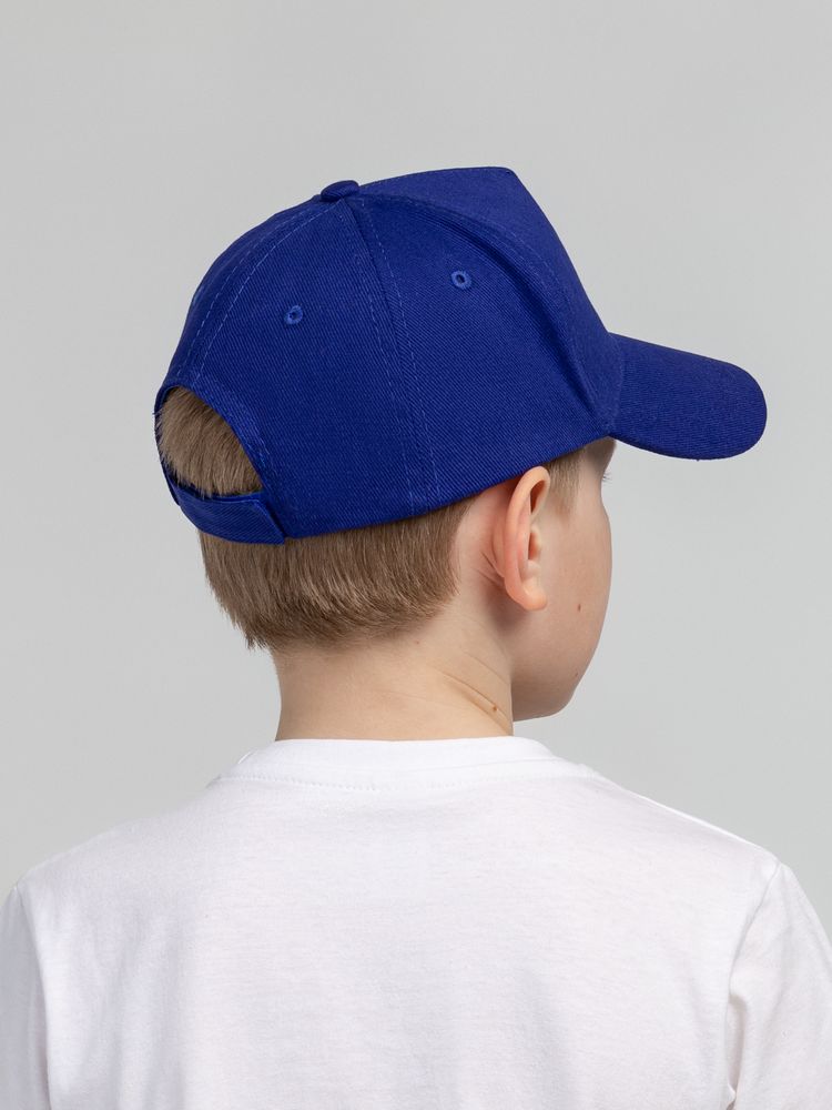 Бейсболка детская Standard Kids, синяя-8