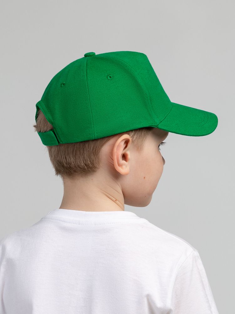 Бейсболка детская Standard Kids, зеленая-8