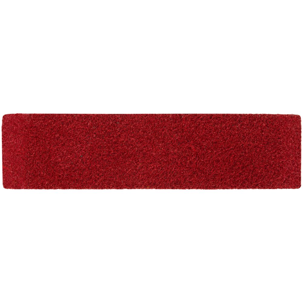 Лейбл кожаный Pasek, S, красный-2