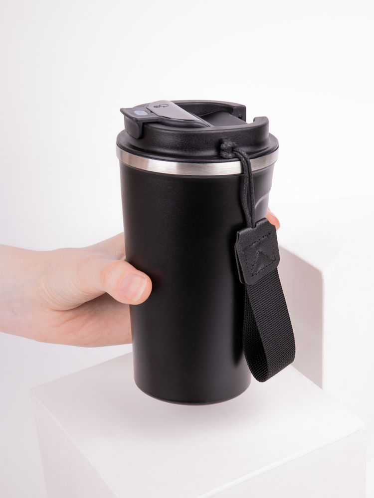Смарт-стакан с заменяемой батареей tellMug, ver.2, черный-14