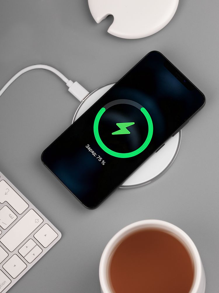 Кружка с подогревом и беспроводной зарядкой dualBase ver. 2.0 Matt, белая-13